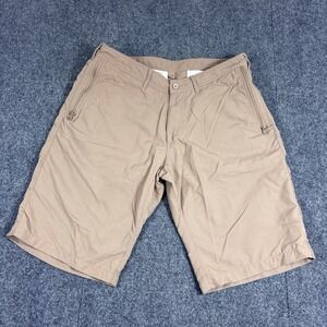 Clothing Arts P Cubed Pick Pocket Proof 12" Cargo Shorts Men's 34 Tan Nylon
